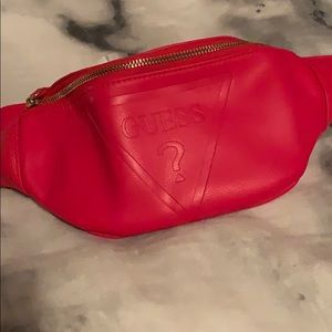 Red Guess Fannypack